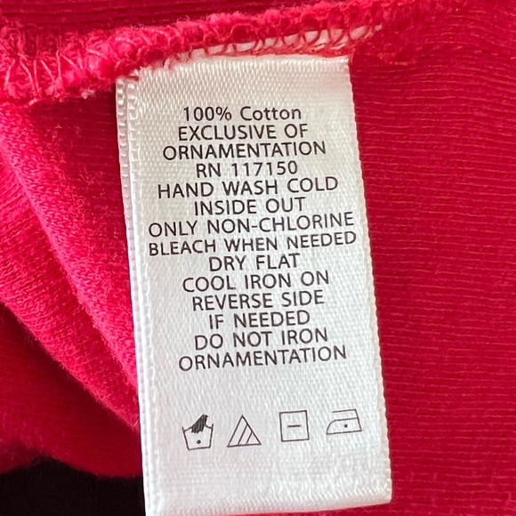 Quacker Factory Size 2X Nativity vintage embellished & Embroidered cotton top - Picture 5 of 6